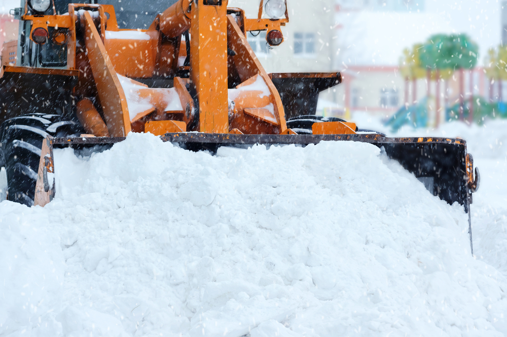 Greentech's commercial snow plowing and removal services keep you, your employees, and your customers safe in the winter.